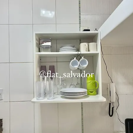 Flat Jardim De Alah Completo Beira Mar Piscina Apartment Salvador Exterior photo