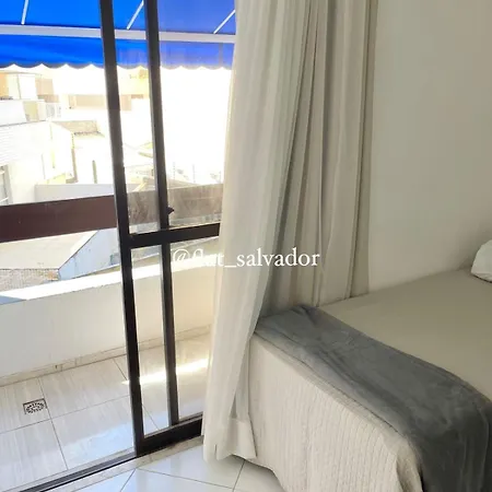 Flat Jardim De Alah Completo Beira Mar Piscina Apartment Salvador Exterior photo